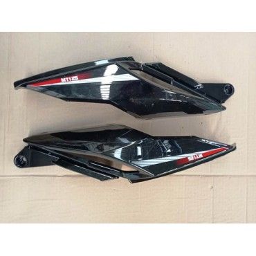 Arora Mt 125  Yan Kapak Takimi Parlak Si̇yah