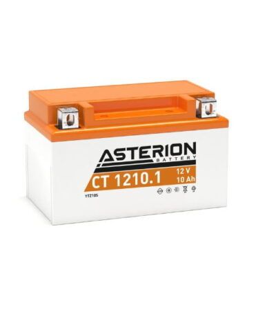 AKÜ: Asterion CT1210-1 12V 10Ah AGM YTZ10S Motosiklet Aküsü