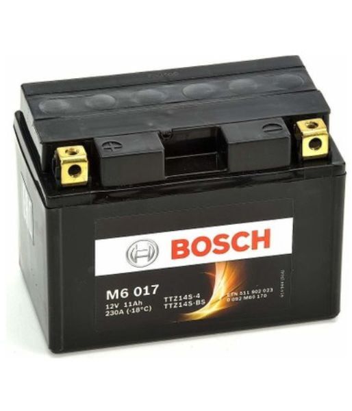 AKÜ: Bosch M6017 12V 11Ah AGM YTZ14S-BS Motosiklet Aküsü