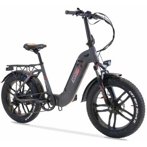 ARORA PARIS 36V10AH ELEKTRİKLİ BİSİKLET GRİ
